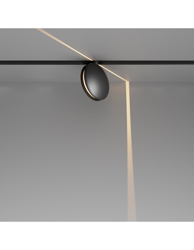 Maytoni Outline Lampa do Szyny Exility LED 28lm 3000K Czarny TR090-2-6W3K-B Maytoni Outline Lampa do Szyny Exility LED 28lm 3000K Czarny TR090-2-6W3K-B