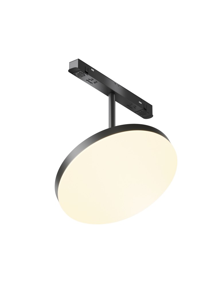 Maytoni Plato Lampa Talerz do Szyny Exility LED 712lm 3000K Czarny TR131-2-15W3K-B Maytoni Plato Lampa Talerz do Szyny Exility LED 712lm 3000K Czarny TR131-2-15W3K-B