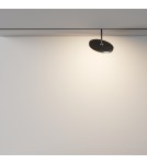 Maytoni Plato Lampa Talerz do Szyny Exility LED 712lm 3000K Czarny TR131-2-15W3K-B Maytoni Plato Lampa Talerz do Szyny Exility LED 712lm 3000K Czarny TR131-2-15W3K-B