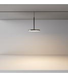 Maytoni Plato Lampa Talerz do Szyny Exility LED 708lm 3000K Czarny TR123-2-15W3K-B Maytoni Plato Lampa Talerz do Szyny Exility LED 708lm 3000K Czarny TR123-2-15W3K-B