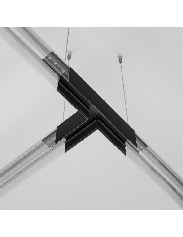 Maytoni Łącznik T do szyny Exility LED Czarny TRA034CT-41B-DE