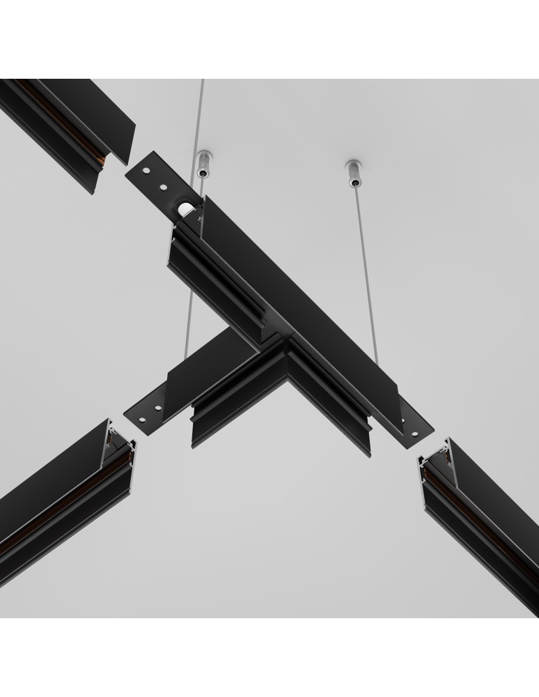Maytoni Łącznik T do szyny Exility LED Czarny TRA034CT-41B-DE