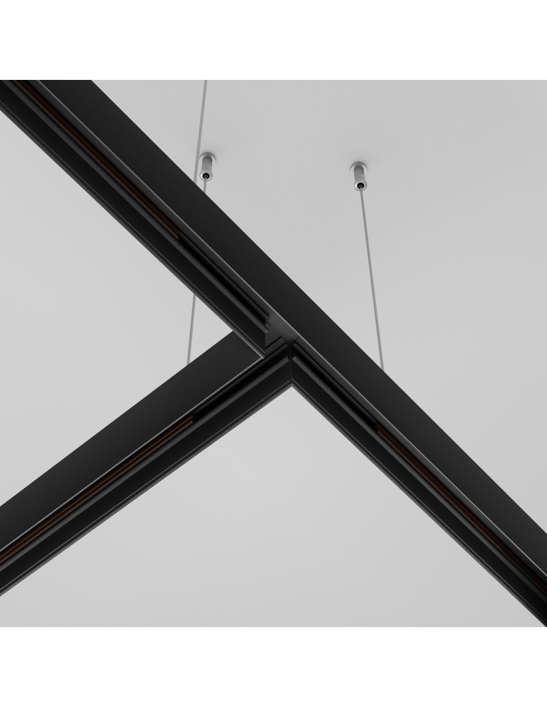 Maytoni Łącznik T do szyny Exility LED Czarny TRA034CT-41B-DE
