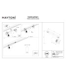 Maytoni Focus LED Reflektor do Szyny Exility LED 300lm 2700K-6000K Czarny TR032-4-5WTW-S-DD2-W Maytoni Focus LED Reflektor do Szyny Exility LED 300lm 2700K-6000K Czarny TR032-4-5WTW-S-DD2-W