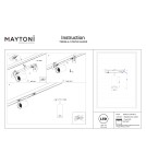 Maytoni Focus LED Reflektor do Szyny Exility LED 950lm 2700K-6000K Biały TR032-4-12WTW-S-DD2-W Maytoni Focus LED Reflektor do Szyny Exility LED 950lm 2700K-6000K Biały TR032-4-12WTW-S-DD2-W