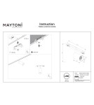 Maytoni Focus LED Reflektor do Szyny Exility LED 300lm 2700K-6000K Czarny TR032-4-5WTW-S-DD2-B Maytoni Focus LED Reflektor do Szyny Exility LED 300lm 2700K-6000K Czarny TR032-4-5WTW-S-DD2-B