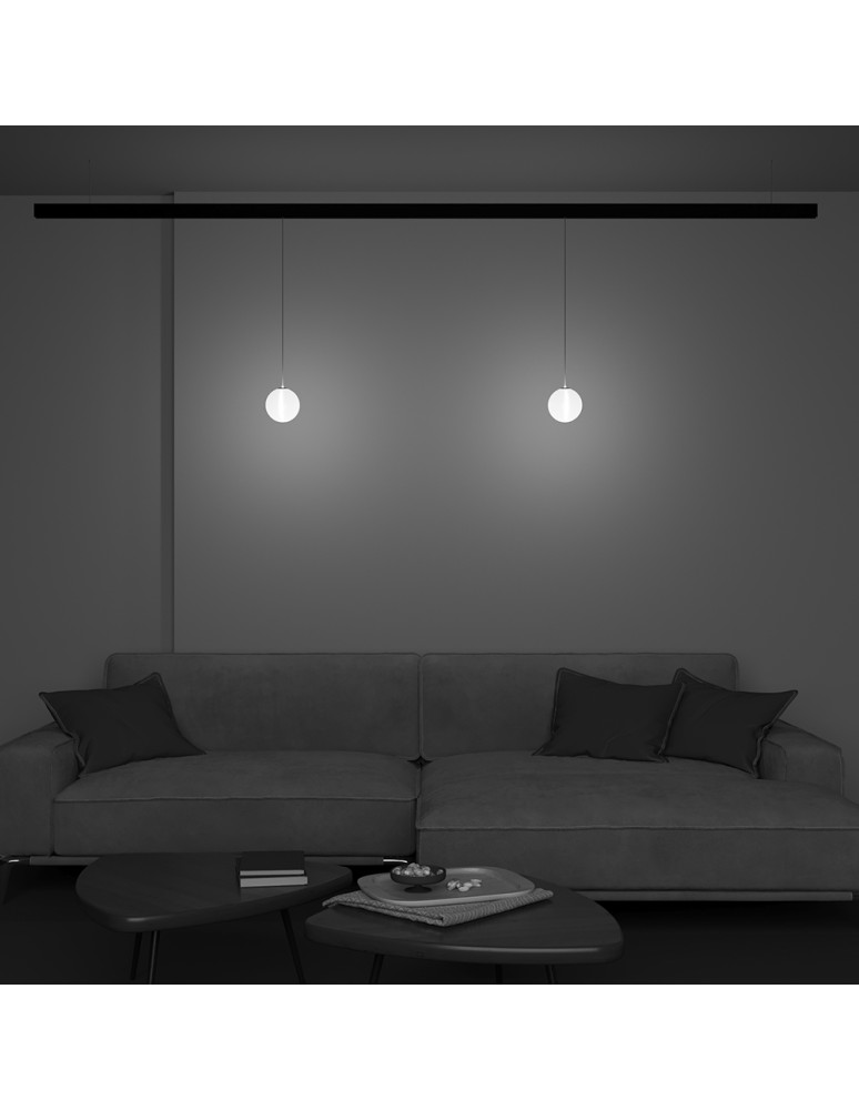 Maytoni Luna Kula do Szyny Exility LED 350lm 2700K-6000K Czarny TR039-4-5WTW-DD2-B Maytoni Luna Kula do Szyny Exility LED 350lm 2700K-6000K Czarny TR039-4-5WTW-DD2-B