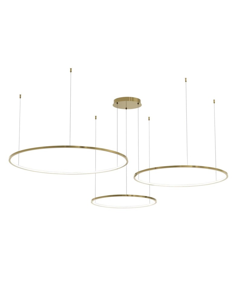 Milagro Lampa wisząca Saturno Gold 100W LED ML0847 Milagro Lampa wisząca Saturno Gold 100W LED ML0847
