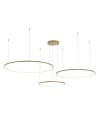 Milagro Lampa wisząca Saturno Gold 100W LED ML0847