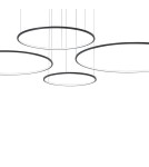 Milagro Lampa wisząca Saturno Black 120W LED ML0848 Milagro Lampa wisząca Saturno Black 120W LED ML0848