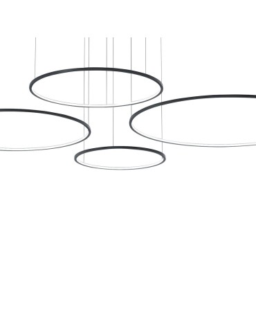 Milagro Lampa wisząca Saturno Black 120W LED ML0848 - produkt 2