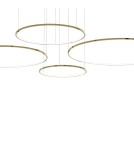 Milagro Lampa wisząca Saturno Gold 120W LED ML0849 Milagro Lampa wisząca Saturno Gold 120W LED ML0849