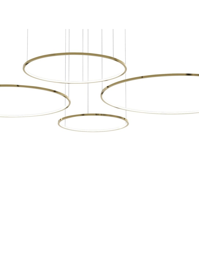 Milagro Lampa wisząca Saturno Gold 120W LED ML0849 Milagro Lampa wisząca Saturno Gold 120W LED ML0849