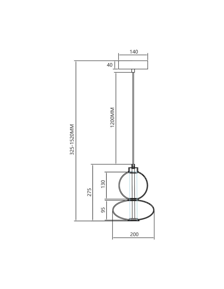 Milagro Lampa wisząca DAPHNE WHITE 12W ML0862 Milagro Lampa wisząca DAPHNE WHITE 12W ML0862