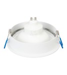 Lampy podtynkowe okrągłe - Milagro Oprawa podtynkowa Redondo Biały 1xAR111 GU10 ML1077 - product 2