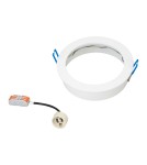 Lampy podtynkowe okrągłe - Milagro Oprawa podtynkowa Redondo Biały 1xAR111 GU10 ML1077 - product 5
