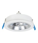 Lampy podtynkowe okrągłe - Milagro Oprawa podtynkowa Redondo Biały 1xAR111 GU10 ML1077 - product 9