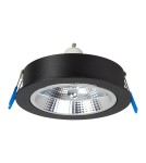 Lampy podtynkowe okrągłe - Milagro Oprawa podtynkowa Redondo Czarny 1xAR111 GU10 ML1076 - product 9