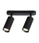 Lampy sufitowe reflektory - Milagro Oprawa Mica Spot Czarny 2xGU10 ML1144 - product 2