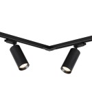 Gotowe zestawy szynoprzewodów - Milagro Zestaw Mica Track Czarny 4xGU10 1,5m ML1150 - product 4