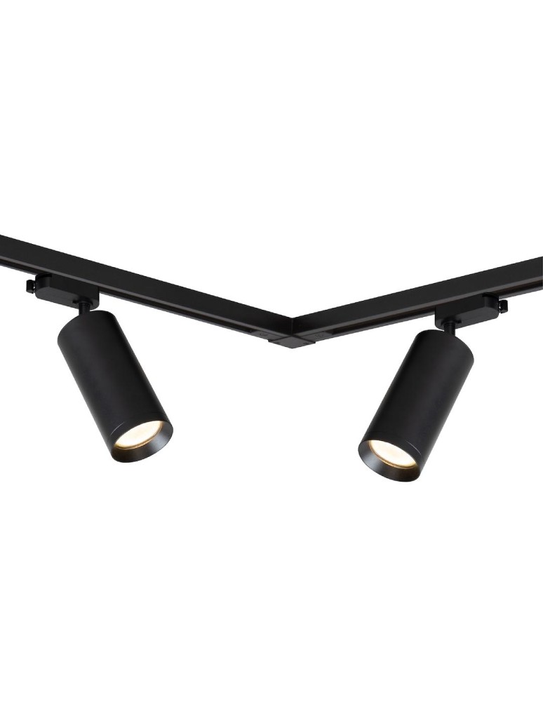 Gotowe zestawy szynoprzewodów - Milagro Zestaw Mica Track Czarny 4xGU10 1,5m ML1150 - product kolory-swiatla.pl 4