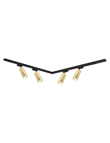 Milagro Zestaw Mica Track Złoty 4xGU10 1,5m ML1152 - produkt 2
