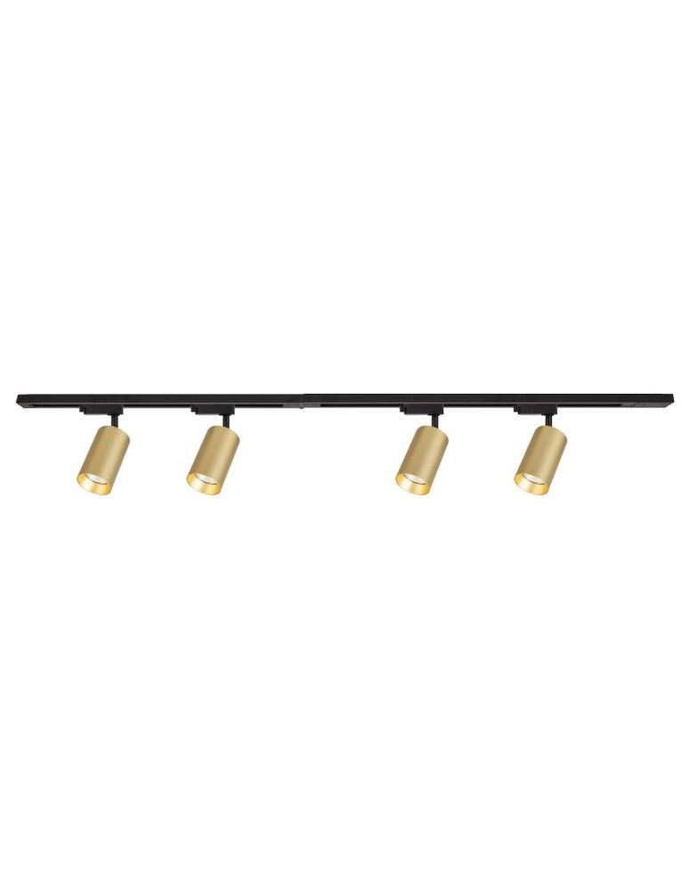 Milagro Zestaw Pipe Track Złoty 4xGU10 1,5m ML1167
