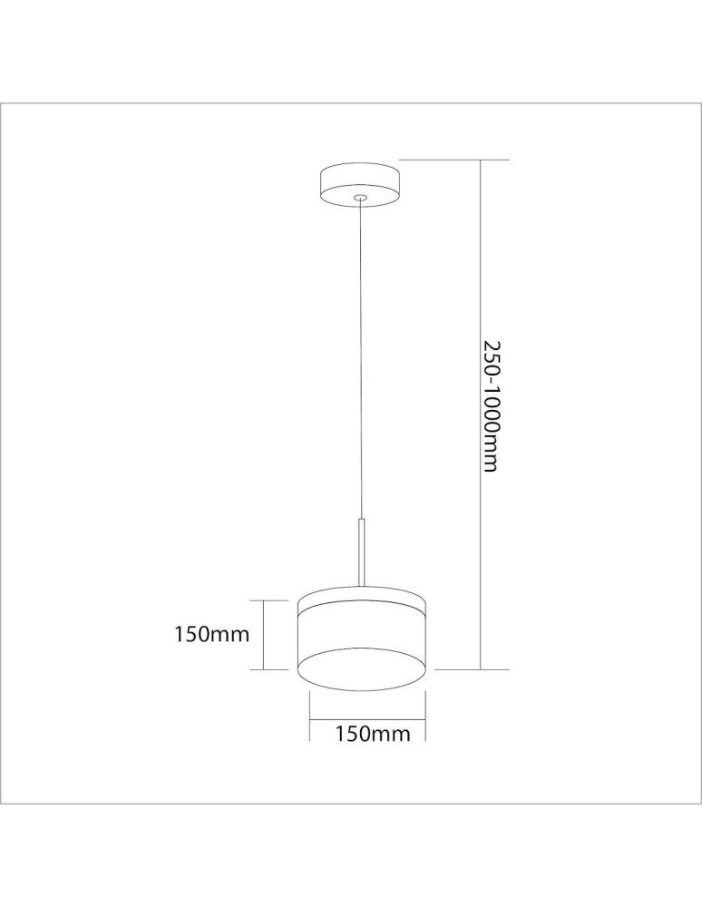 Milagro Lampa wisząca ELEGANCE 9W LED ML0995 Milagro Lampa wisząca ELEGANCE 9W LED ML0995