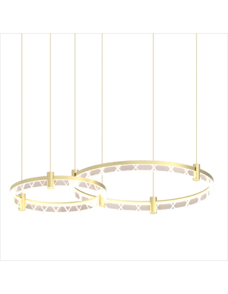 Milagro Lampa wisząca ELEGANCE 72W LED ML0997 Milagro Lampa wisząca ELEGANCE 72W LED ML0997