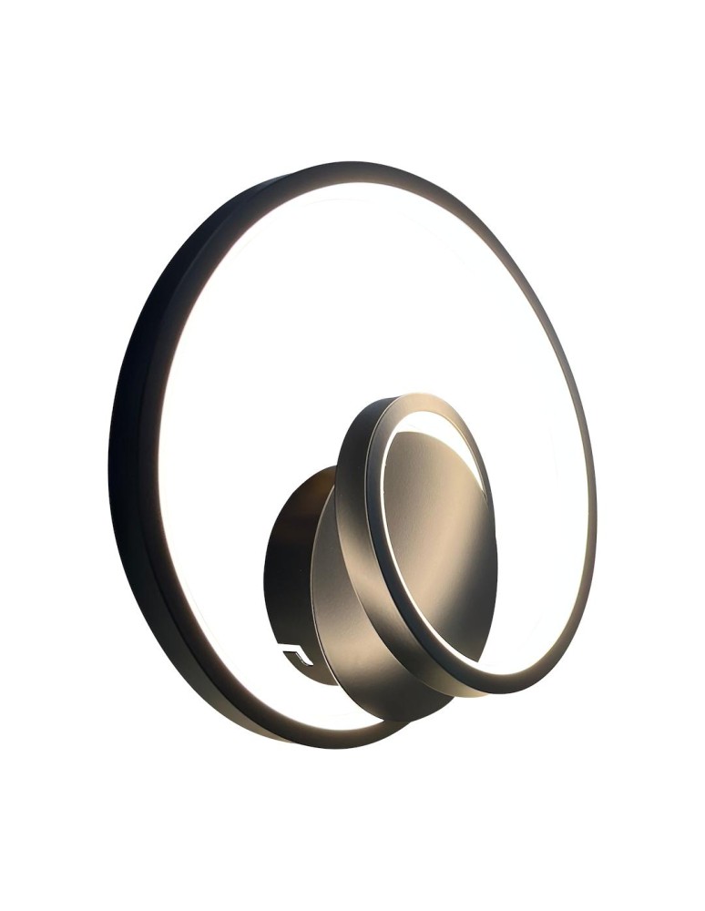Milagro Kinkiet LUCERO BLACK 13W LED ML1049 Milagro Kinkiet LUCERO BLACK 13W LED ML1049