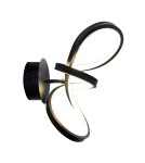 Kinkiety LED - Milagro Kinkiet TESORO BLACK 15W LED ML1052 - product 1