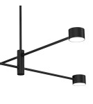 Milagro Lampa sufitowa CROSS BLACK 4xGX53 MLP8922 Milagro Lampa sufitowa CROSS BLACK 4xGX53 MLP8922