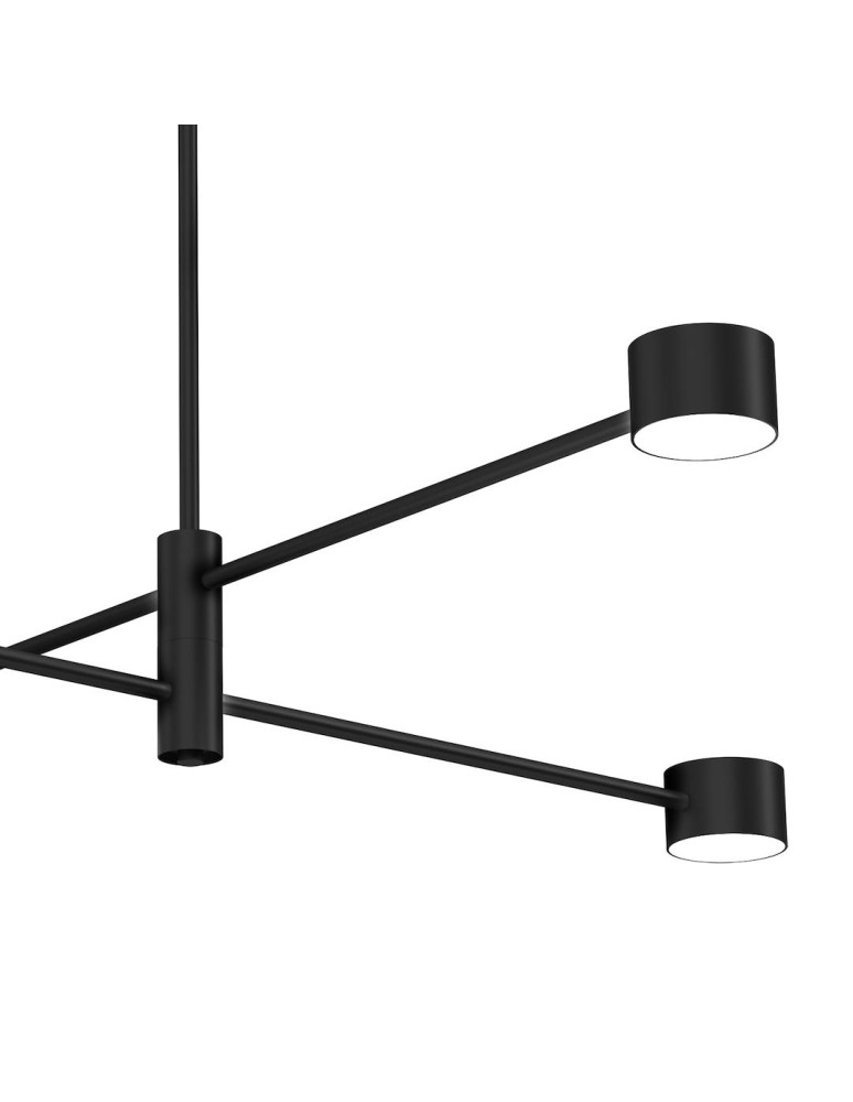 Milagro Lampa sufitowa CROSS BLACK 4xGX53 MLP8922 Milagro Lampa sufitowa CROSS BLACK 4xGX53 MLP8922