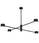 Milagro Lampa sufitowa CROSS BLACK 4xGX53 MLP8922 Milagro Lampa sufitowa CROSS BLACK 4xGX53 MLP8922