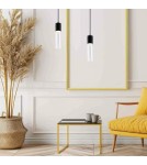 Lampy wiszące pojedyncze - Milagro Lampa Wisząca Ricky Czarny 1xGU10 ML1088 - product 4