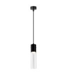 Lampy wiszące pojedyncze - Milagro Lampa Wisząca Ricky Czarny 1xGU10 ML1088 - product 6