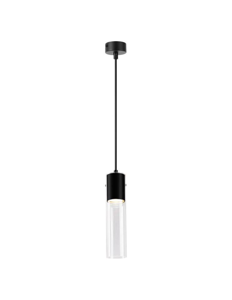 Milagro Lampa Wisząca Ricky Czarny 1xGU10 ML1088