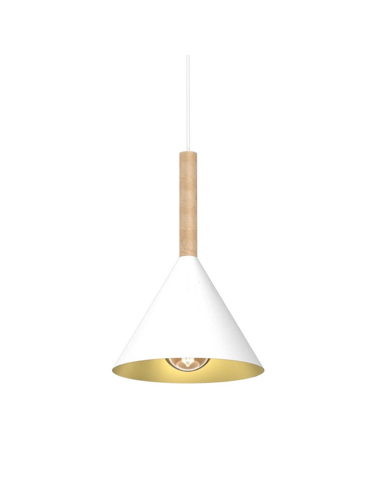 Milagro Lampa wisząca PERU WHITE 1xE27 MLP0979 Milagro Lampa wisząca PERU WHITE 1xE27 MLP0979