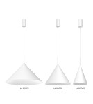 Lampy wiszące pojedyncze - Milagro Lampa wisząca CAPITAL WHITE Ø46cm 1xGX53 MLP0953 - product 5