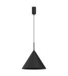 Lampy wiszące pojedyncze - Milagro Lampa wisząca CAPITAL BLACK Ø32cm 1xGX53 MLP0958 - product 1