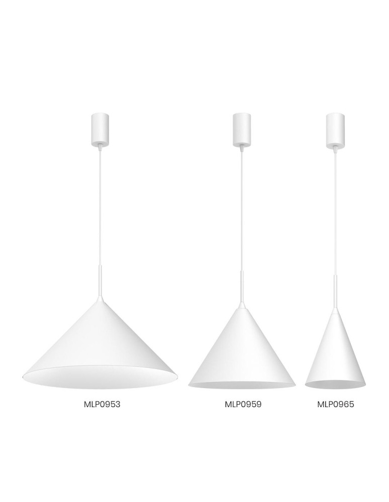 Milagro Lampa wisząca CAPITAL WHITE Ø32cm 1xGX53 MLP0959 Milagro Lampa wisząca CAPITAL WHITE Ø32cm 1xGX53 MLP0959
