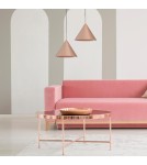 Milagro Lampa wisząca CAPITAL ROSE GOLD Ø32cm 1xGX53 MLP0960 Milagro Lampa wisząca CAPITAL ROSE GOLD Ø32cm 1xGX53 MLP0960