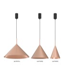 Milagro Lampa wisząca CAPITAL ROSE GOLD Ø17cm 1xGX53 MLP0966 Milagro Lampa wisząca CAPITAL ROSE GOLD Ø17cm 1xGX53 MLP0966