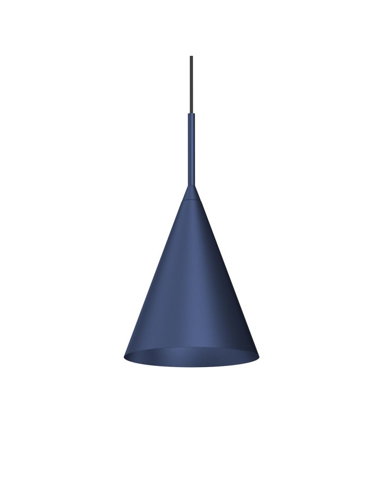 Milagro Lampa wisząca CAPITAL NAVY BLUE Ø17cm 1xGX53 MLP0968