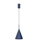 Lampy wiszące pojedyncze - Milagro Lampa wisząca CAPITAL NAVY BLUE Ø17cm 1xGX53 MLP0968 - product 7