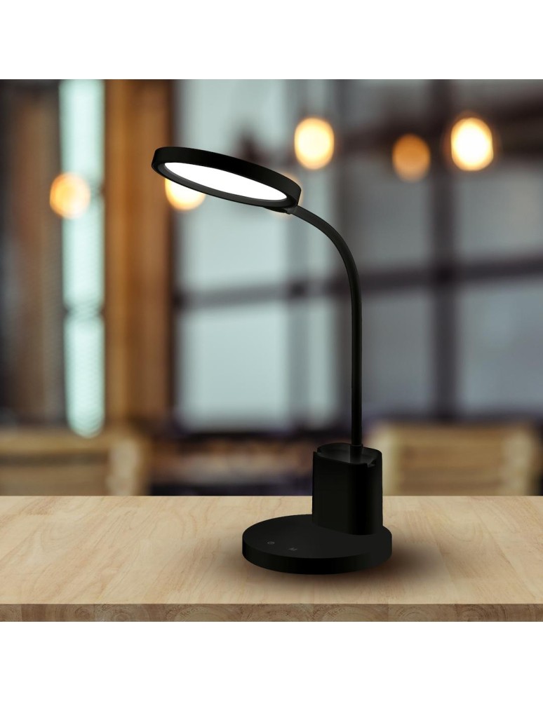 Milagro Lampka biurkowa SCUOLA BLACK 5W LED ML1015 Milagro Lampka biurkowa SCUOLA BLACK 5W LED ML1015