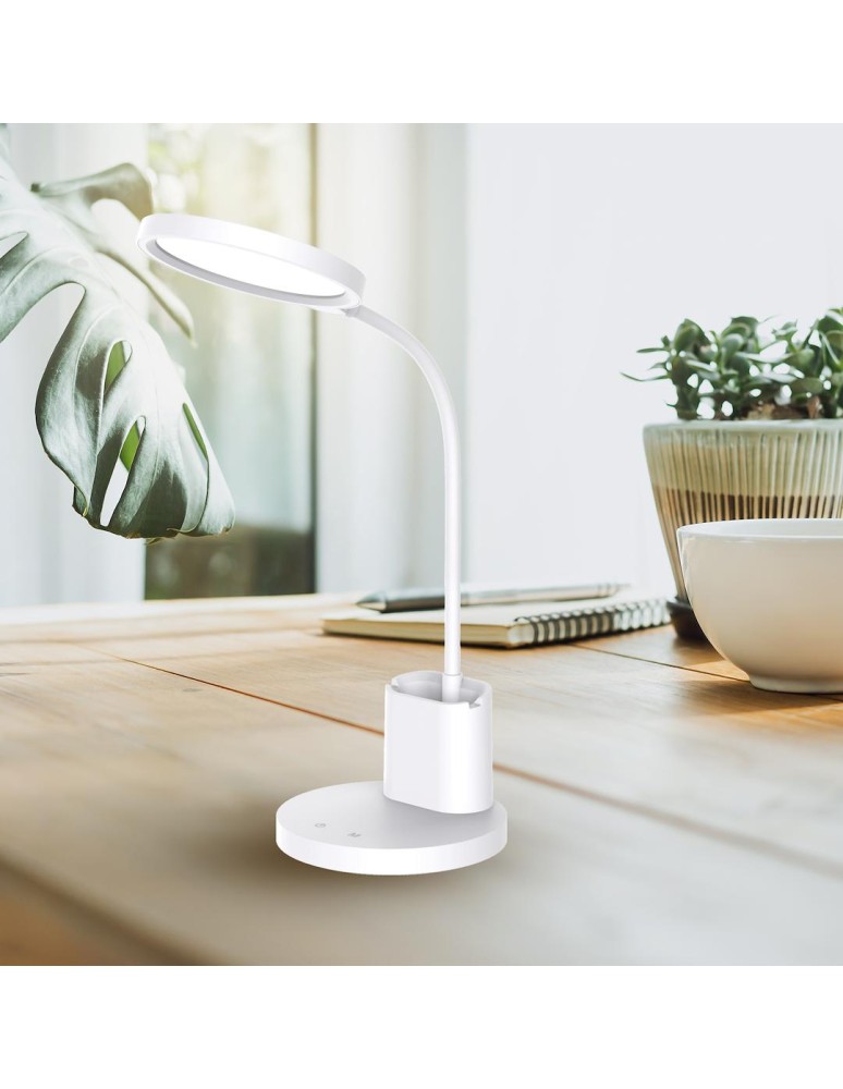 Milagro Lampka biurkowa SCUOLA WHITE 5W LED ML1016 Milagro Lampka biurkowa SCUOLA WHITE 5W LED ML1016