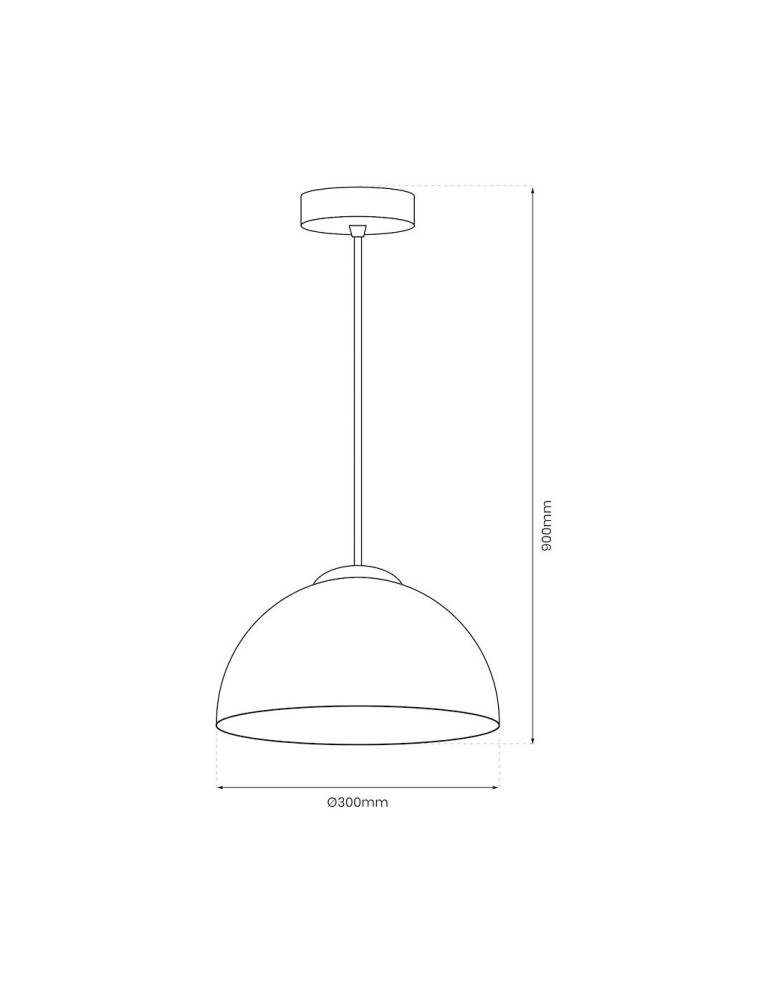 Milagro Lampa wisząca GAMMA BLACK 1xE27 MLP1063