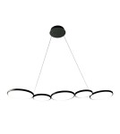 Milagro Lampa wisząca OLYMPIA BLACK 50W LED ML1175 Milagro Lampa wisząca OLYMPIA BLACK 50W LED ML1175