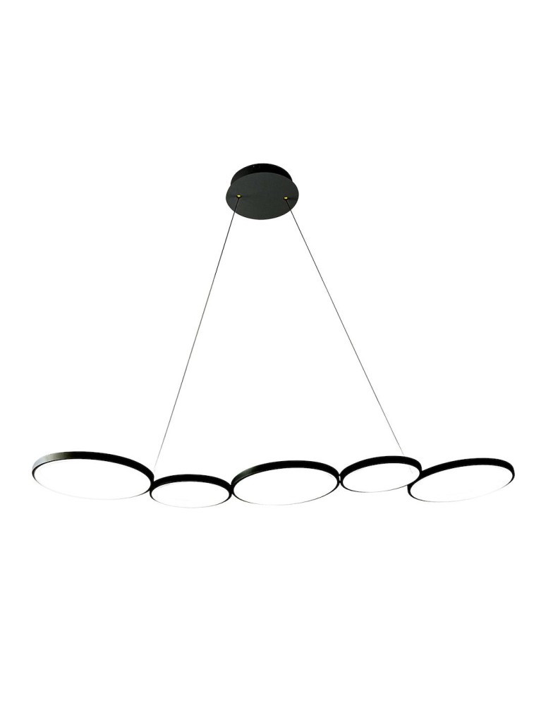 Milagro Lampa wisząca OLYMPIA BLACK 50W LED ML1175 Milagro Lampa wisząca OLYMPIA BLACK 50W LED ML1175